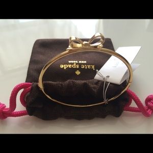 NWT Kate Spade Love Notes Bangle - Gold | Box&Bag